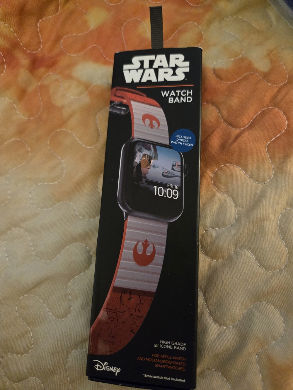 Star Wars Red, White & Gray Rebel Silicone Watch Band